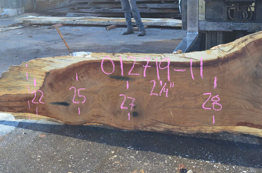 012719-11 Oregon White Oak Slab