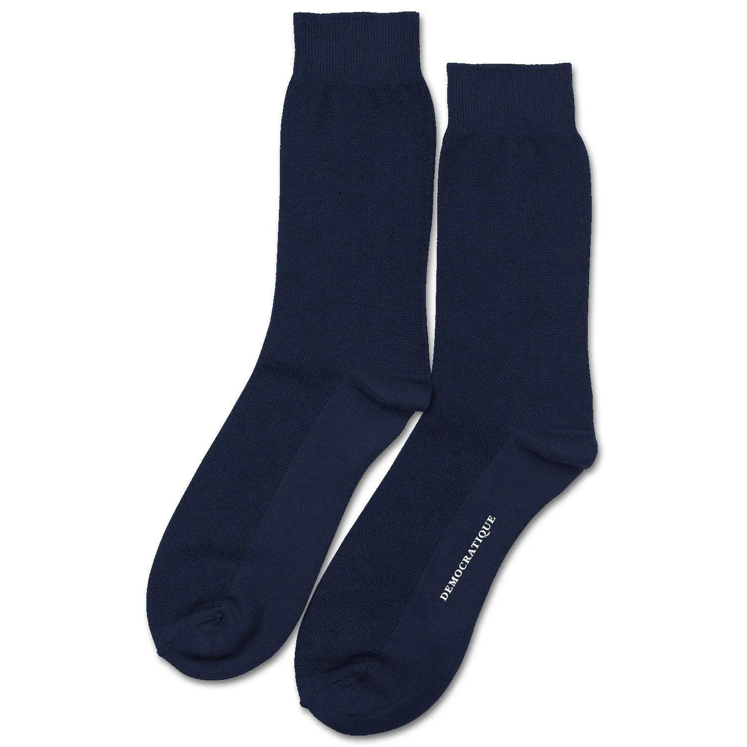 12-pack (pay for 10) of navy pique socks