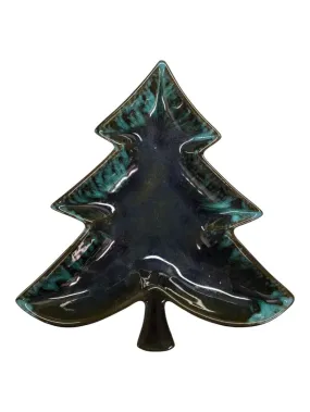 1970s Christmas tree plate - BMP STYLE