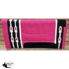 32" x 32" Woven Acrylic Top Saddle Pad