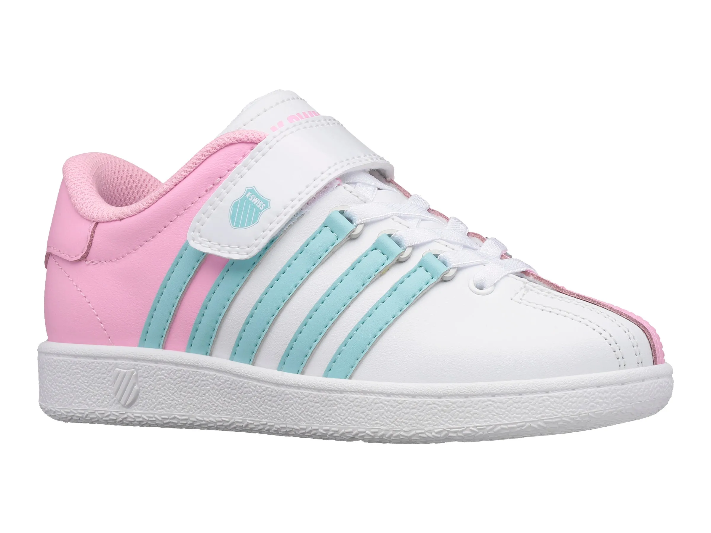 53446-121-M | CLASSIC VN VLC | WHITE/BUBBLEGUM/TANGR TURQUOISE