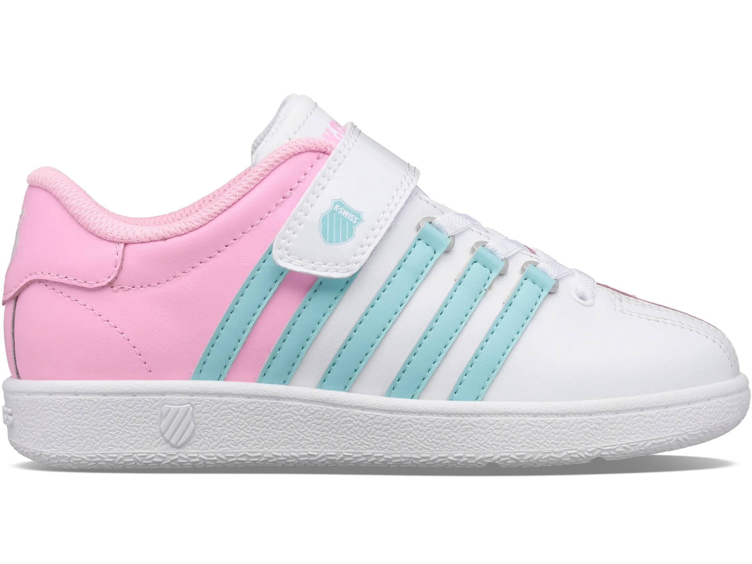 53446-121-M | CLASSIC VN VLC | WHITE/BUBBLEGUM/TANGR TURQUOISE