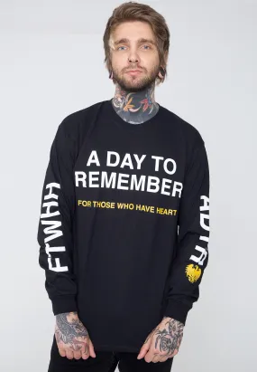 A Day To Remember - For Those Who Have Heart Anniversary - Longsleeve