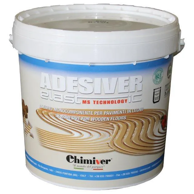 Adesiver Elastic colla silanica per parquet e listoni secchio da 15Kg