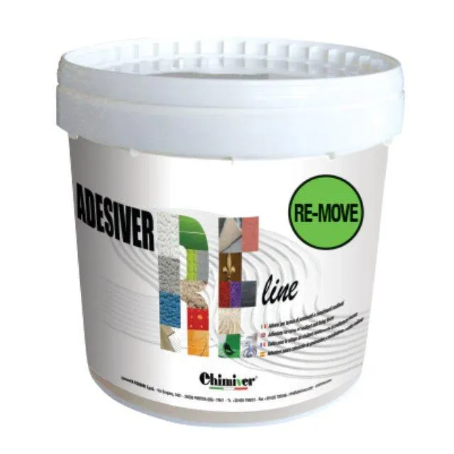 Adesiver Re-Move colla adesivo attacca stacca per PVC 15Lt