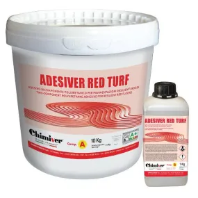 Adesiver Red Turf colla adesivo poliuretanico secchi da 10L 1L