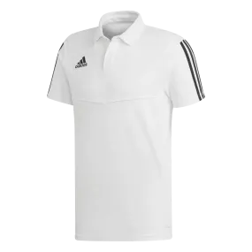 Adidas Adult Tiro 19 Polo (White/Black)