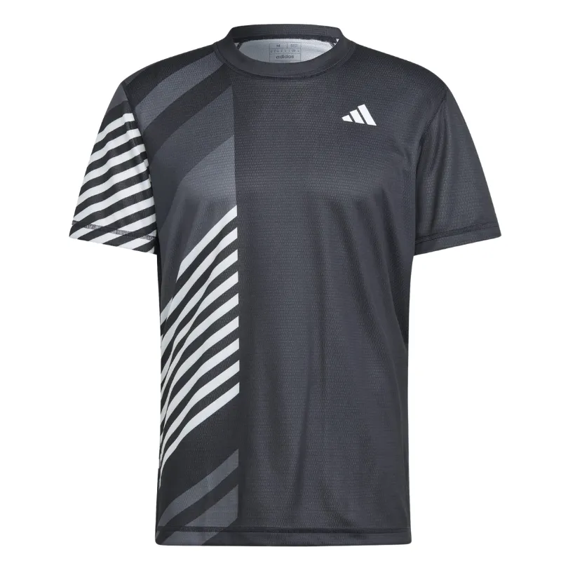 Adidas Men FreeLift Pro Tennis Shirt - Black