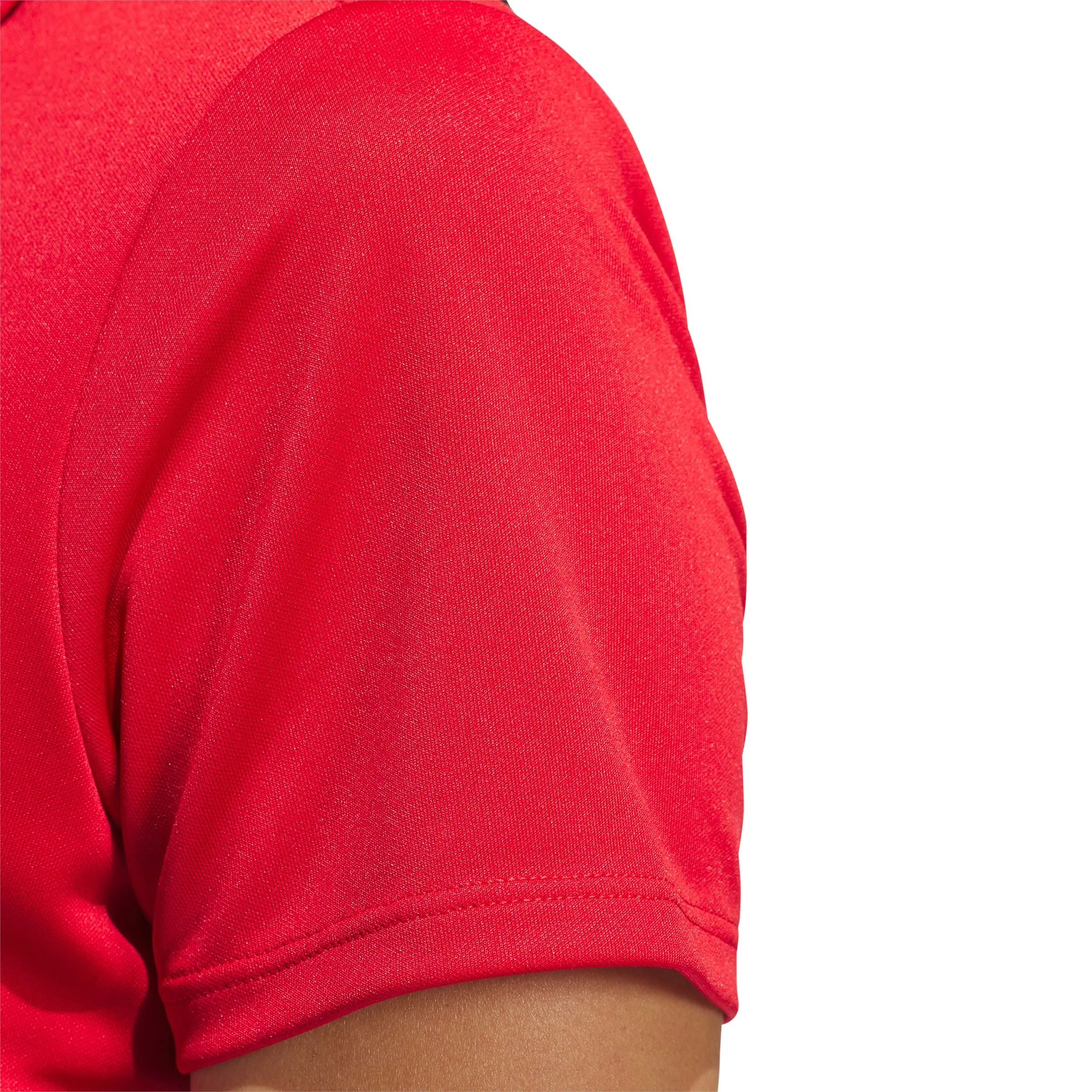 Adidas polo femme performance solid rouge