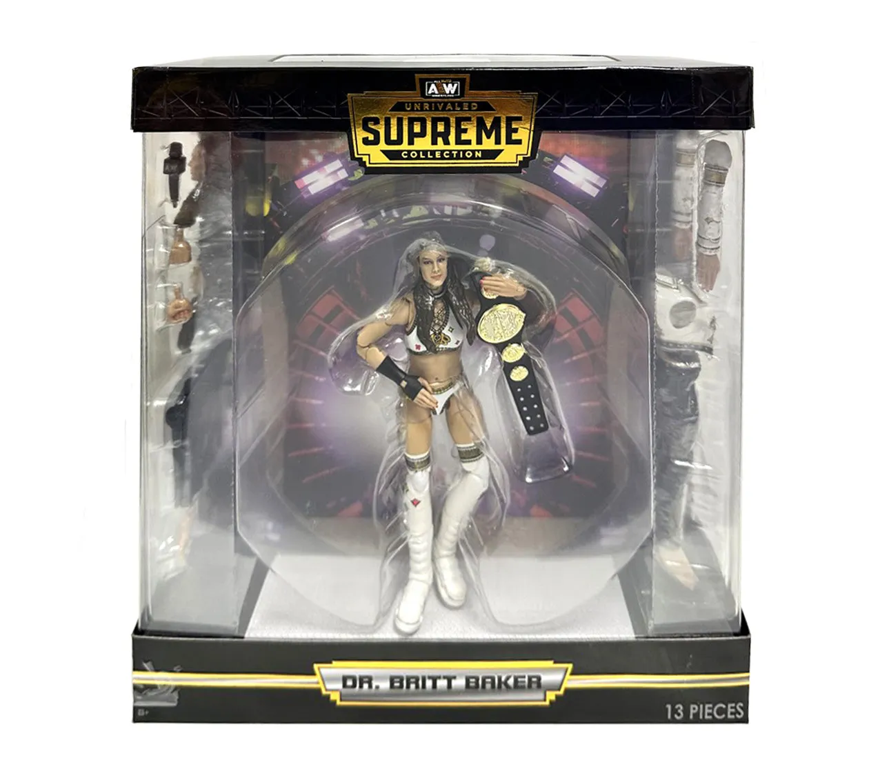 AEW : Supreme Series 1 Britt Baker Figure * Hand Signed *