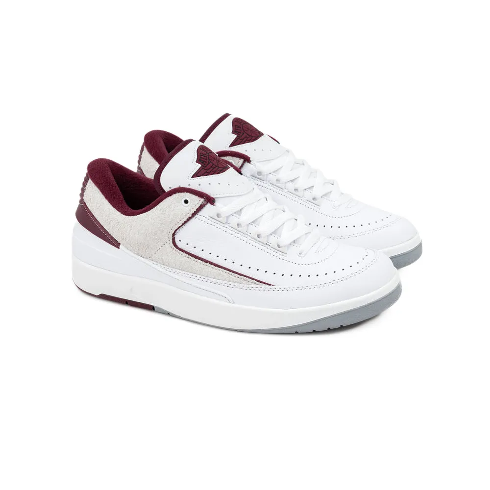 Air Jordan 2 Retro Low (White/Cherrywood)