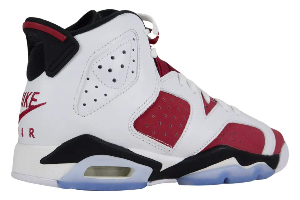 AIR JORDAN 6 RETRO CARMINE BLACK BLANC GS