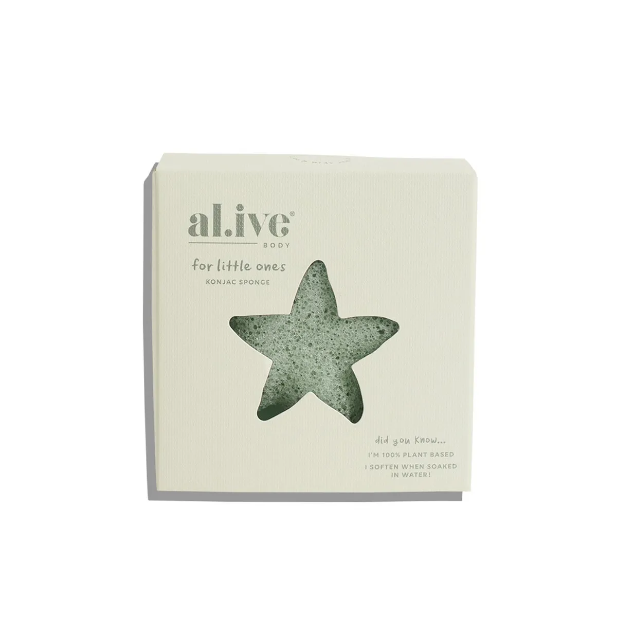 Al.ive Baby Konjac Sponge - Green