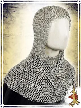 Aluminium Chainmail Coif – 10mm 16ga