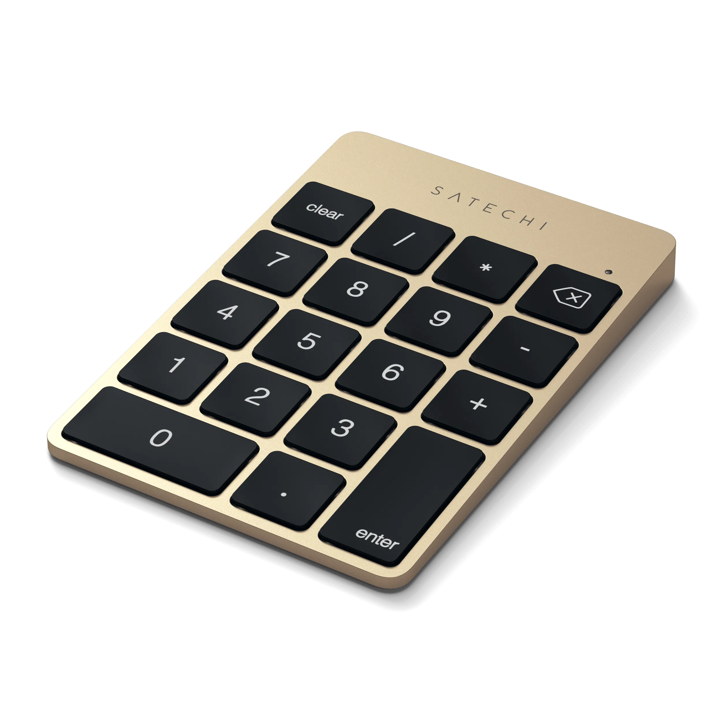 Aluminum Slim Rechargeable Bluetooth Keypad