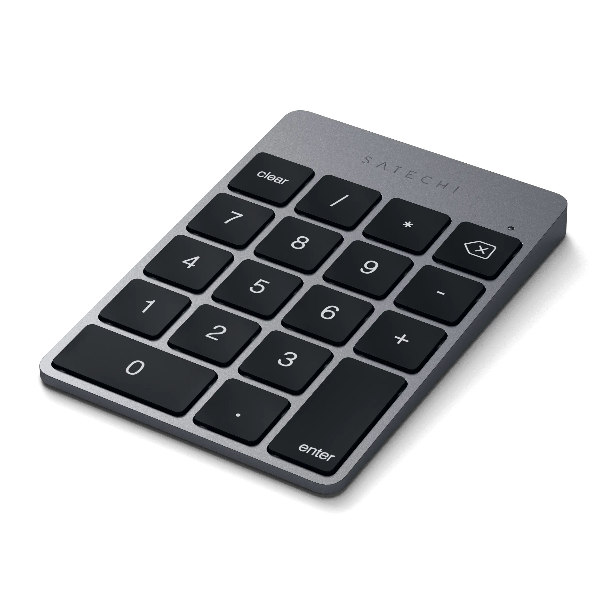 Aluminum Slim Rechargeable Bluetooth Keypad