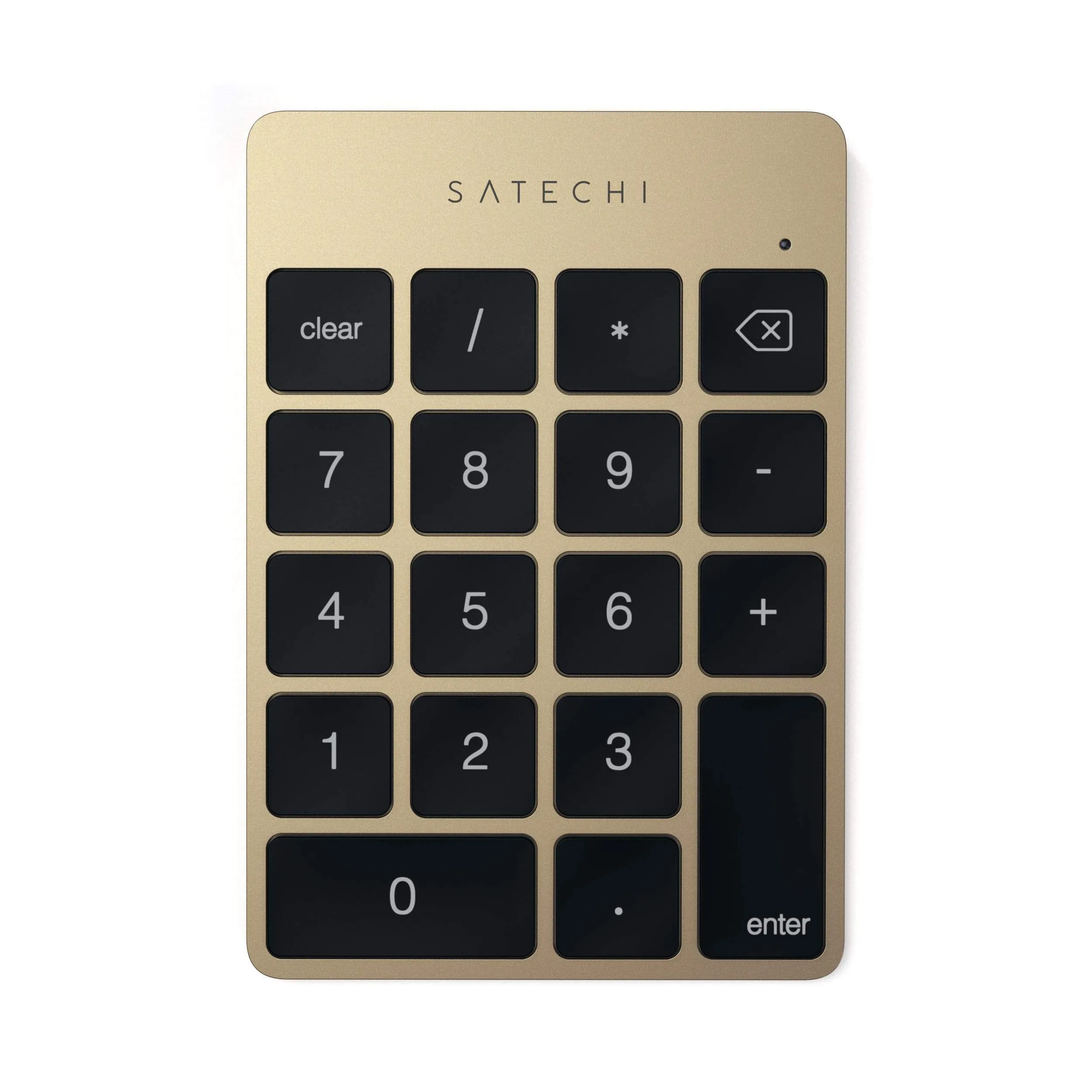 Aluminum Slim Rechargeable Bluetooth Keypad