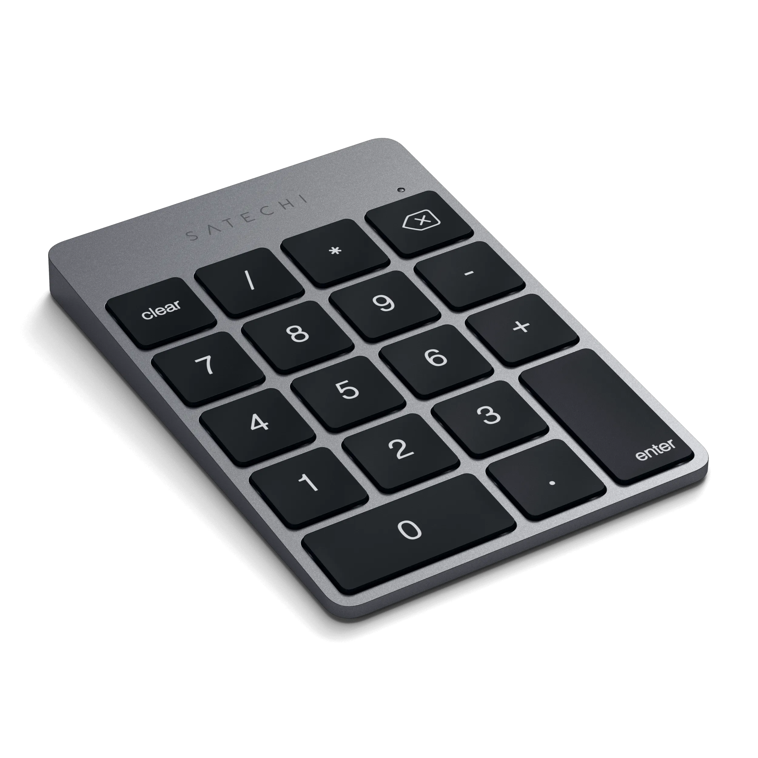 Aluminum Slim Rechargeable Bluetooth Keypad