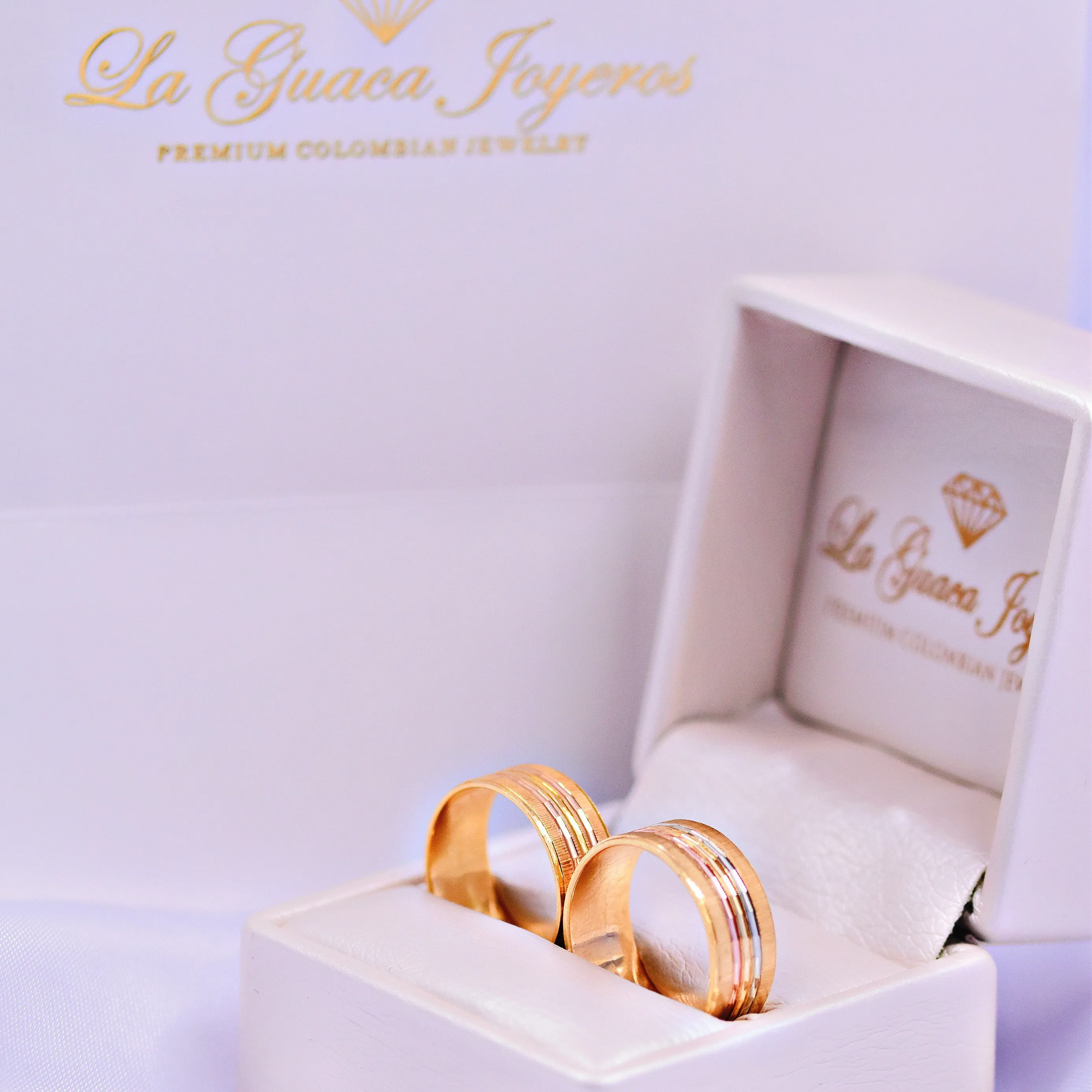 anillos de boda diamantados