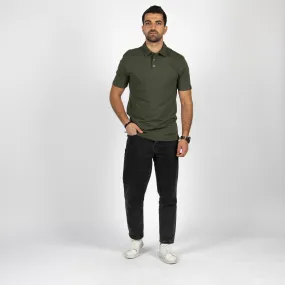 Army Green | Adult Short Sleeve Polo