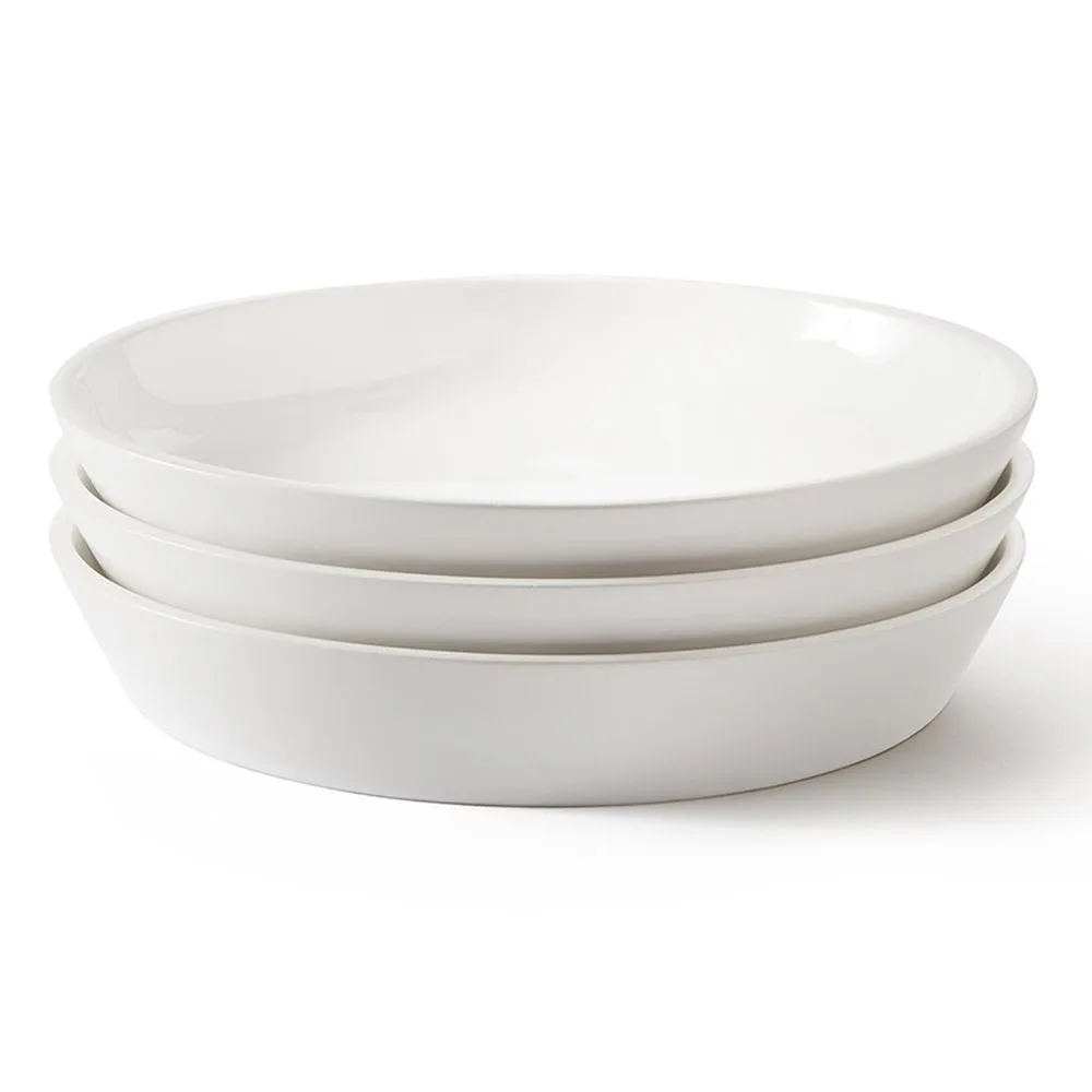 Atipico Crudo Plate Dinner diam.25 cm white ceramic