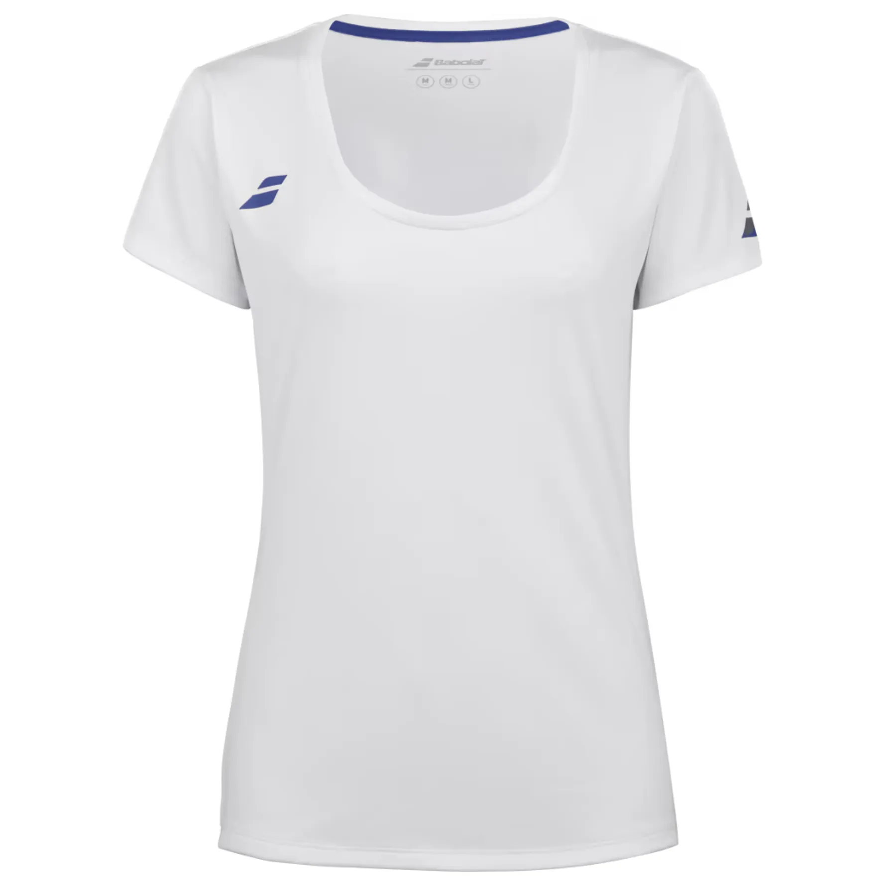 Babolat Play Cap Sleeve Girl Top 1000 - White/White