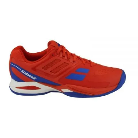 Babolat Propulse Team Clay Men Red Blue Tennis & Padel Shoes