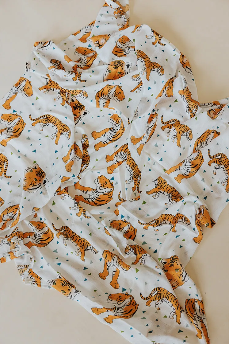 Baby Swaddle - Wandering Tigers