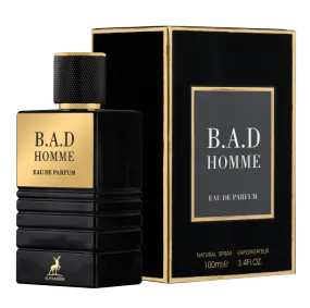 B.A.D Homme By Maison Alhambra Eau De Parfum Spray 3.4 oz 100 ml