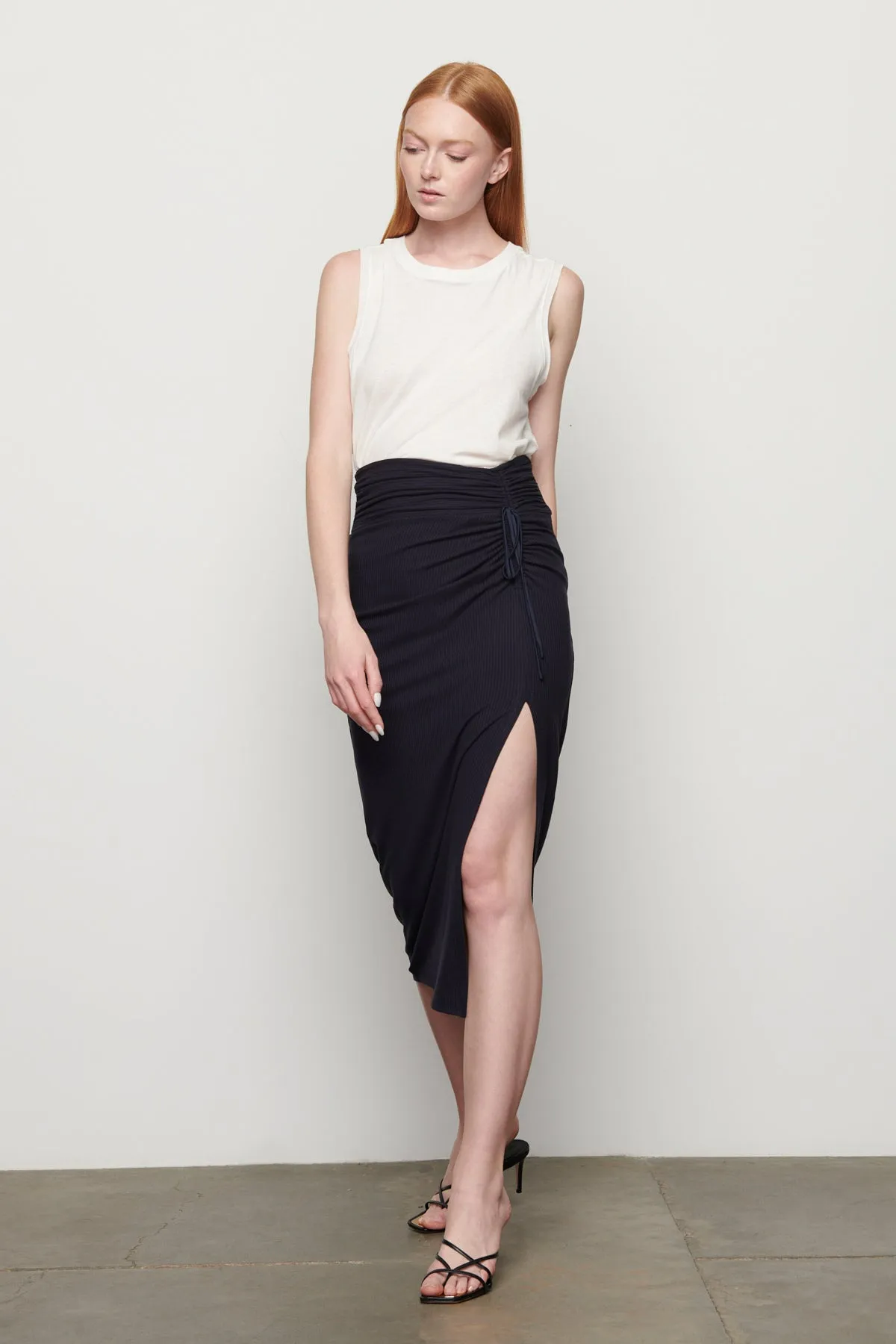 Bailey 44 Hearst Skirt in Midnight Blue