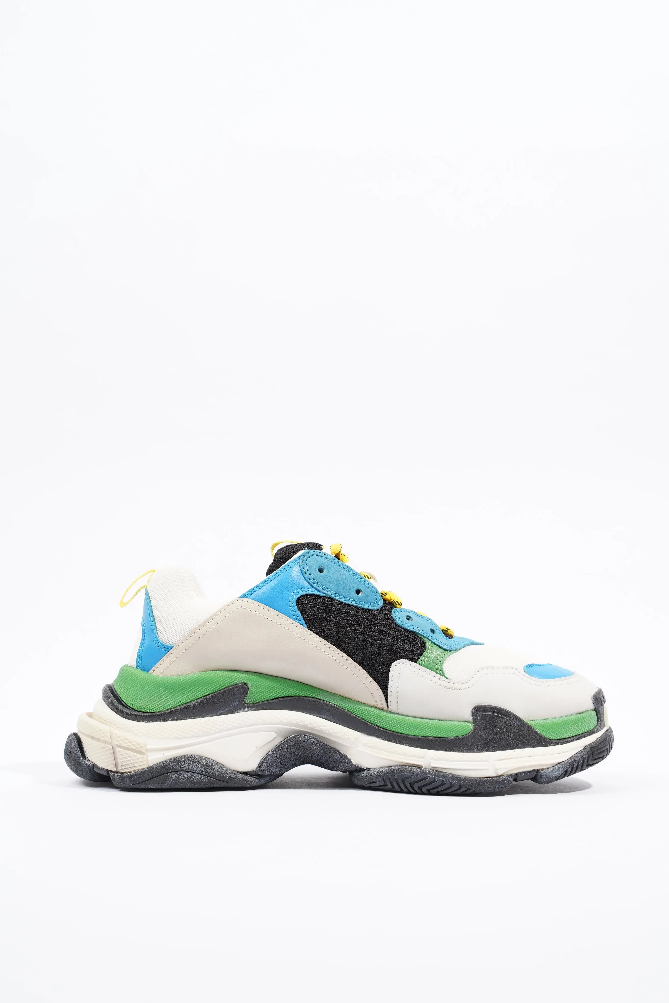 Balenciaga Triple S White / Green / Blue EU 44 / UK 10