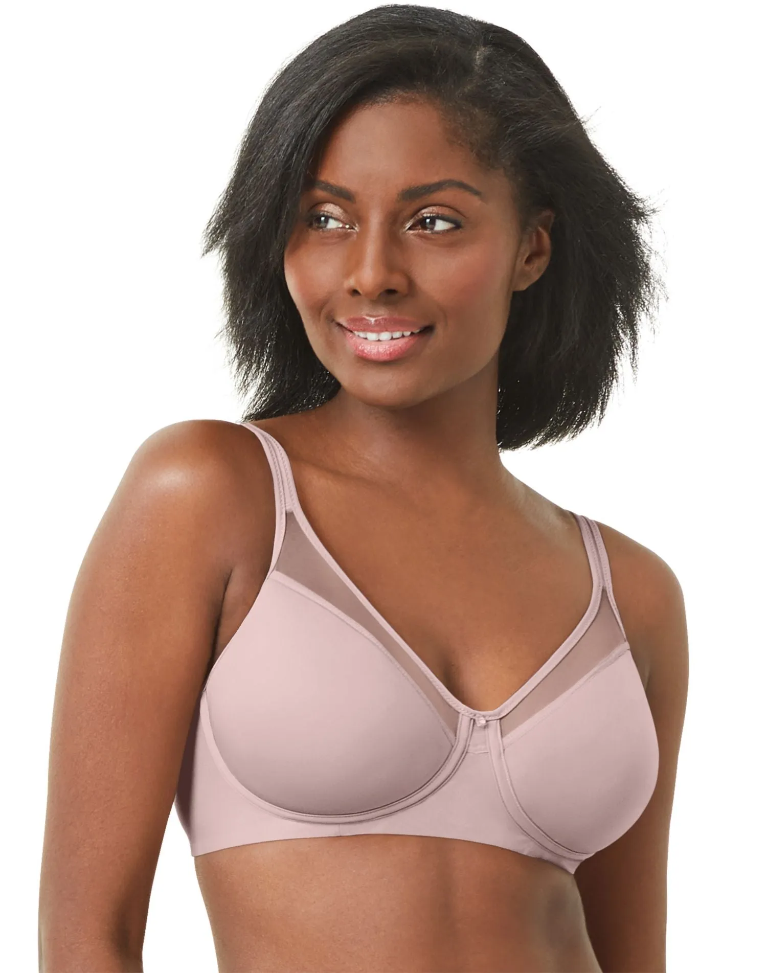 Bali Womens One Smooth U Ultra Light Wirefree Bra