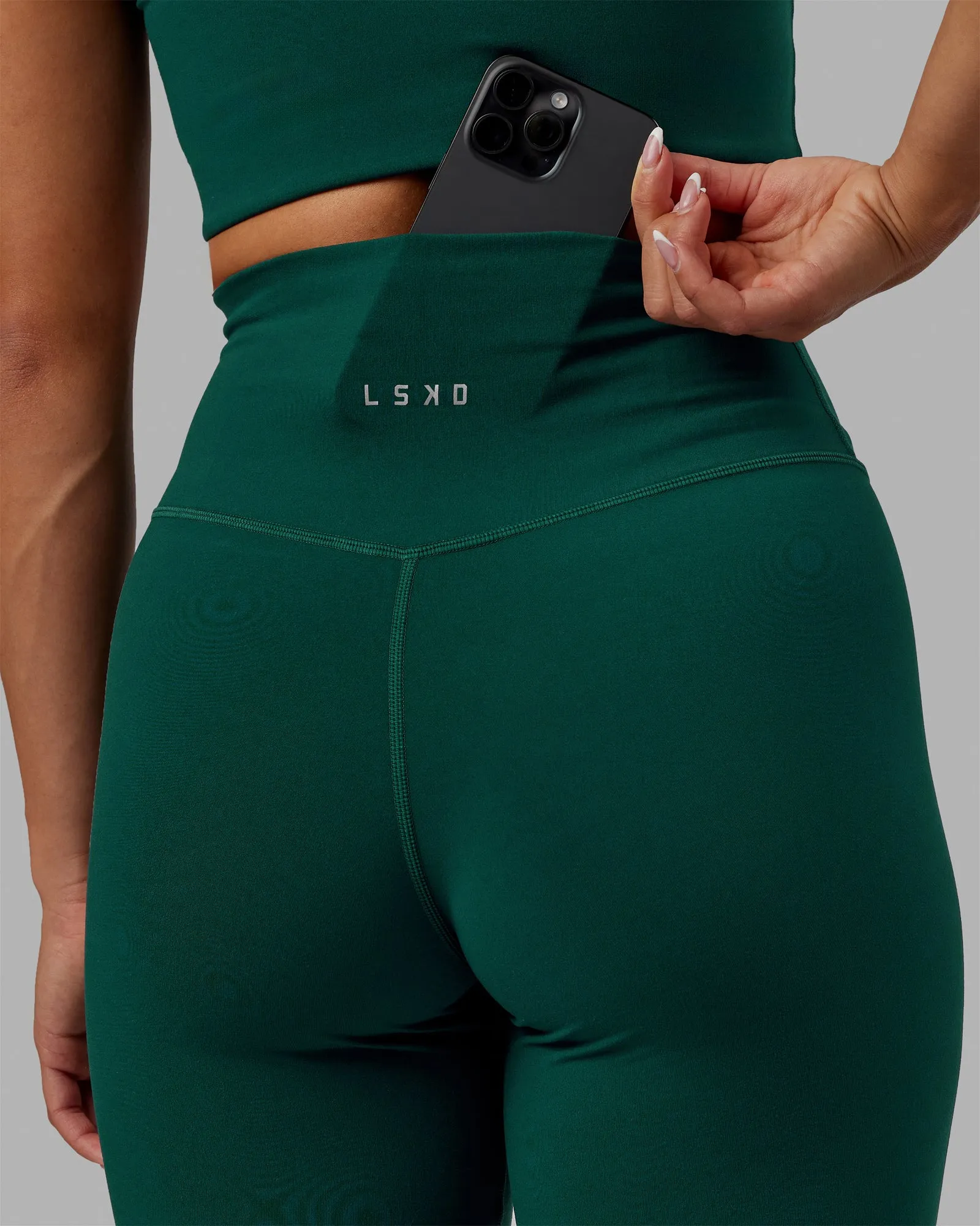 Base 2.0 Full Length Leggings - Dark Moss