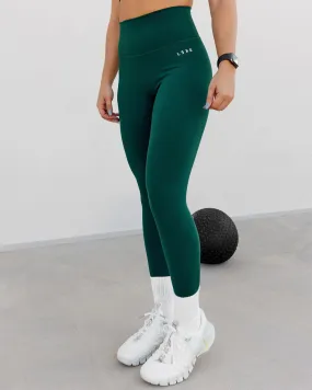 Base 2.0 Full Length Leggings - Dark Moss