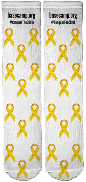 BASE Camp Children's Cancer Foundation Crew Socks