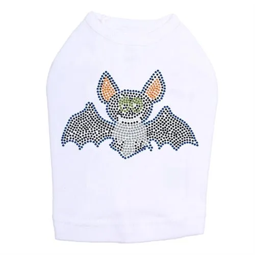 Bat Rhinestone Dog Tank - Many Colors