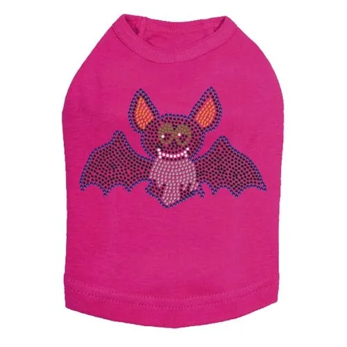 Bat Rhinestone Dog Tank - Many Colors