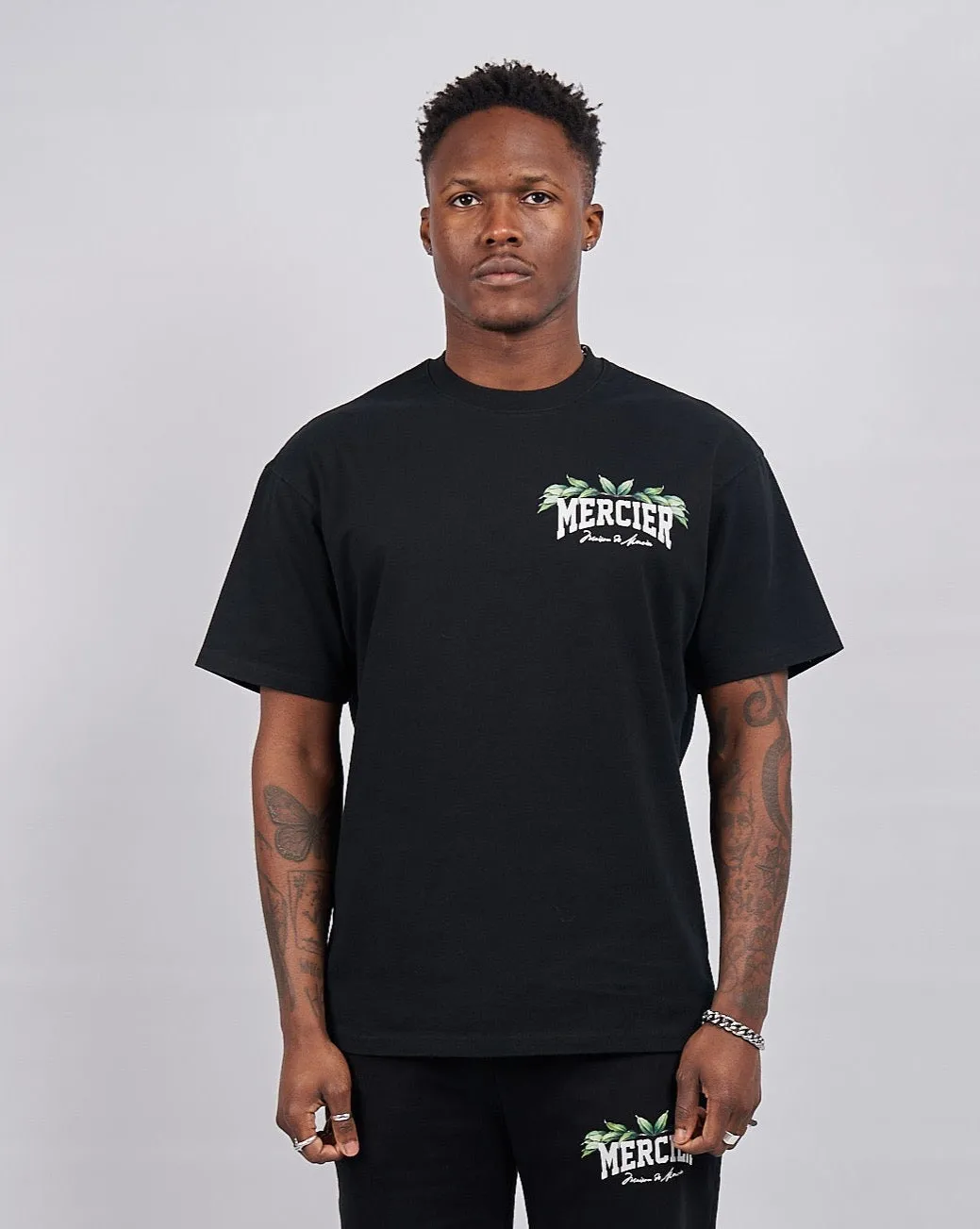 Black Botanic Court TShirt