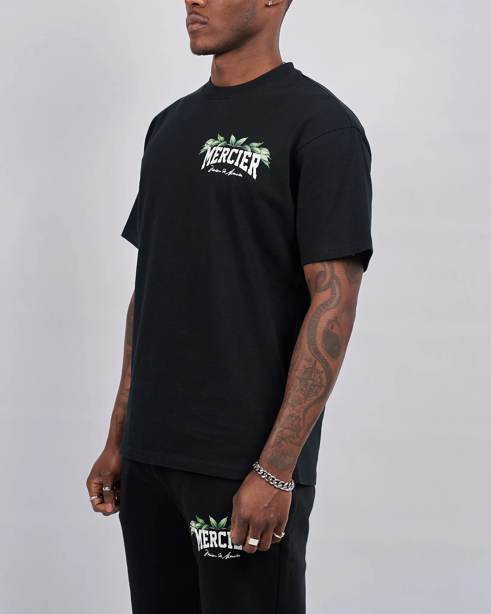 Black Botanic Court TShirt