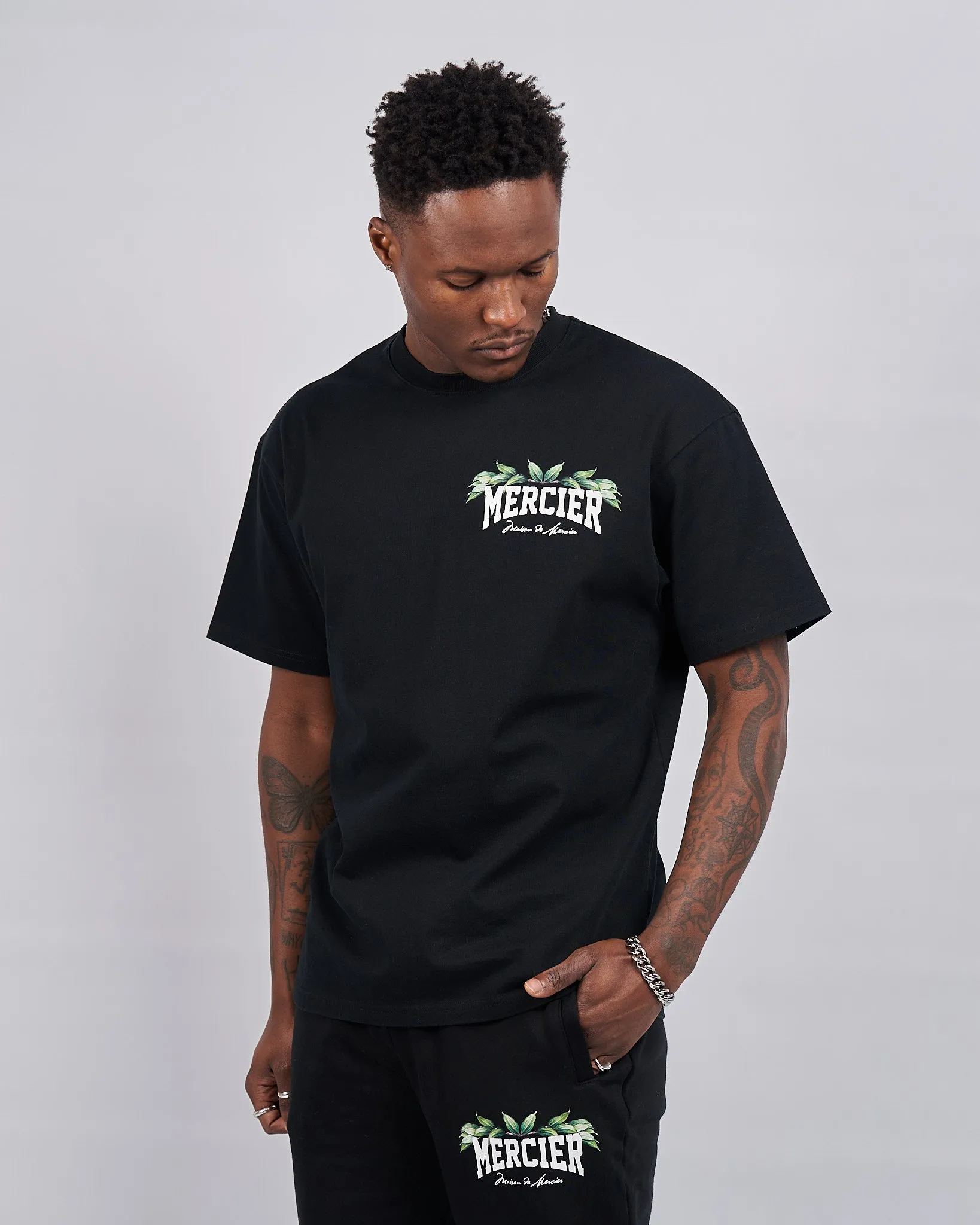 Black Botanic Court TShirt