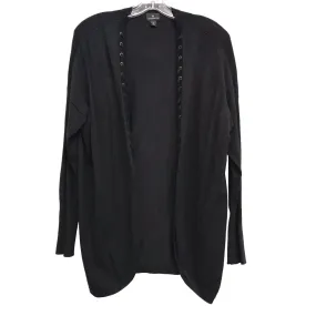 BLACK SWEATER CARDIGAN by WORTHINGTON Size:M