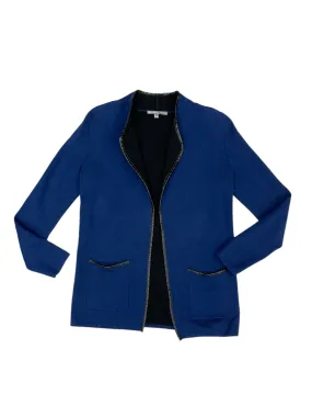 Blazer By Elliott Lauren In Blue, Size: Xs