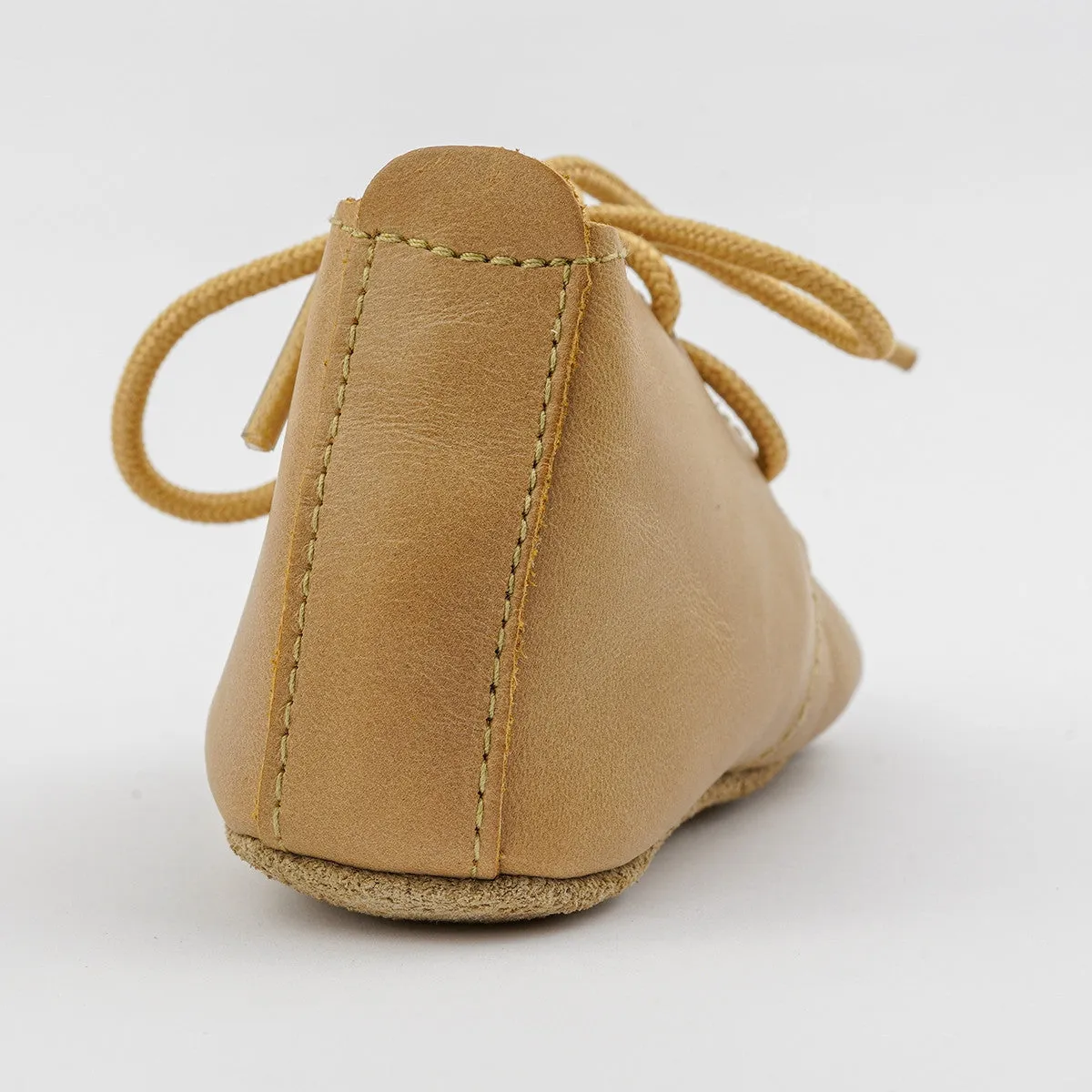 Bobux chaussons lacets caramel