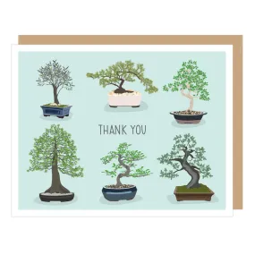 Bonsai Thank You Card (single or boxed)