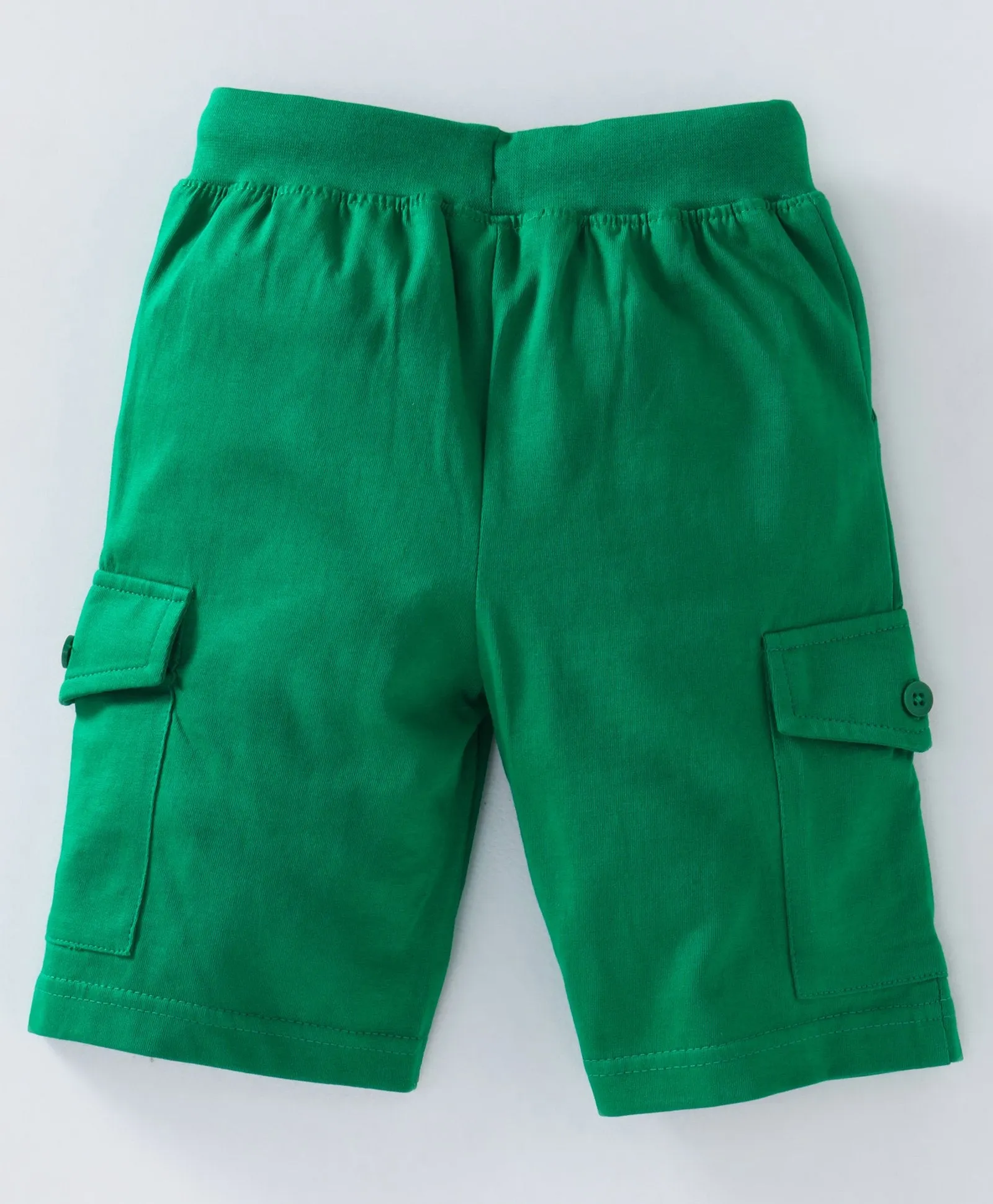 Boys Knee Length Jersey Cargo Shorts