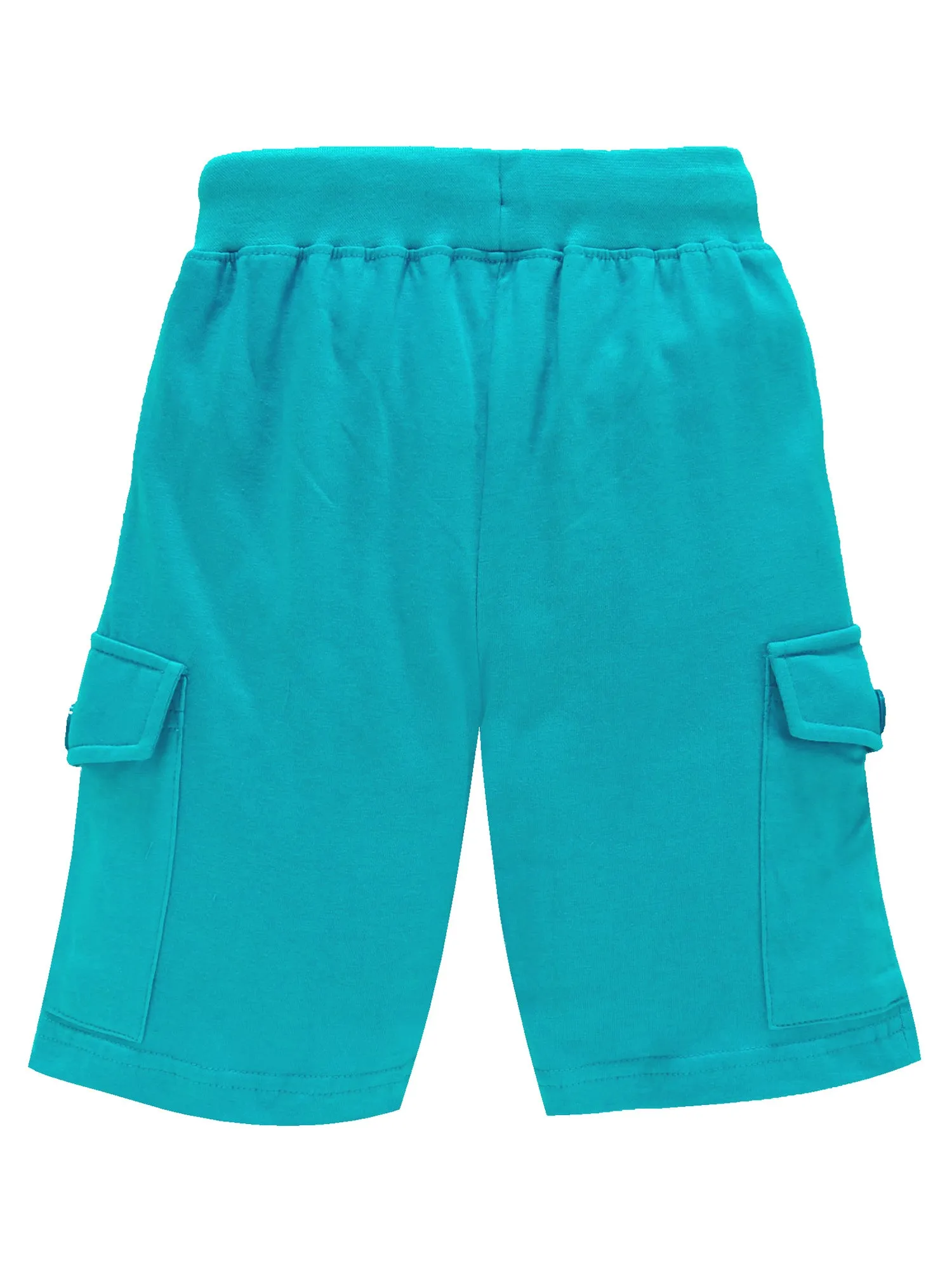 Boys Knee Length Jersey Cargo Shorts