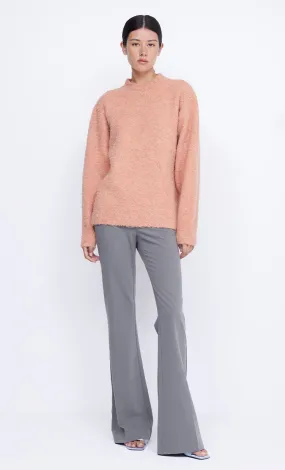 BRICE KNIT JUMPER - PEACH