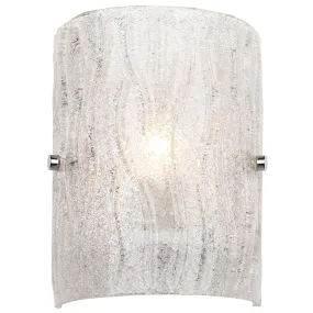 Brilliance AC1101 1-Light Wall Sconce - Chrome