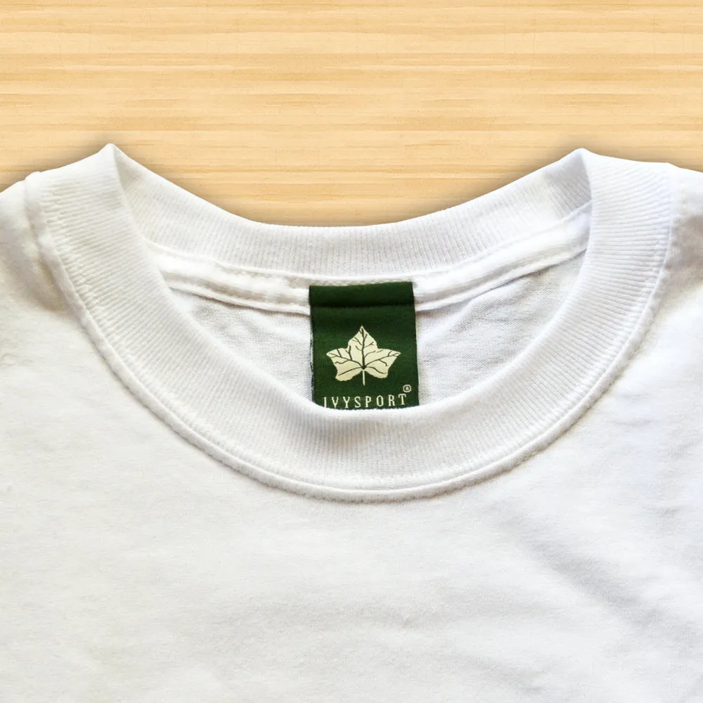 Brown Crest T-Shirt (White)