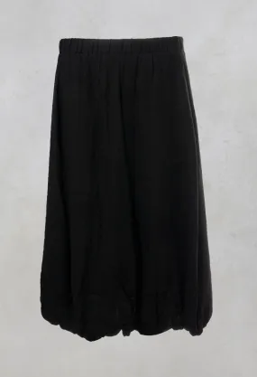 Bubble Skirt in Black